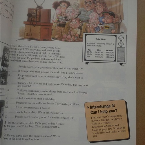 Book Interchange English for international communication 1 Student's Book used