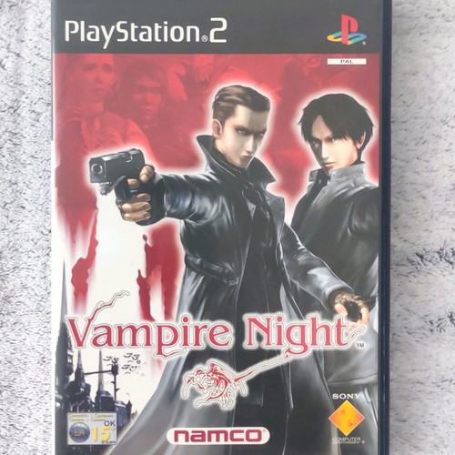 Vampire Night PlayStation 2 used with booklets