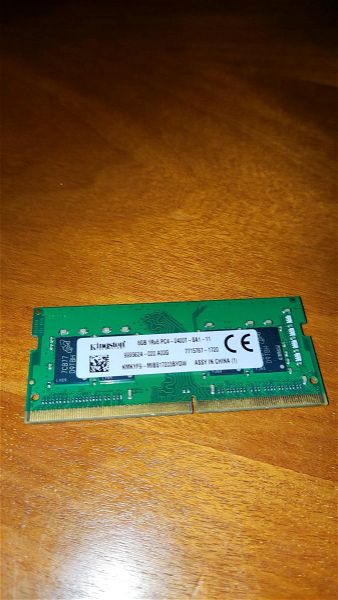  mnimi RAM 8GB DDR4 Kingston - Laptop