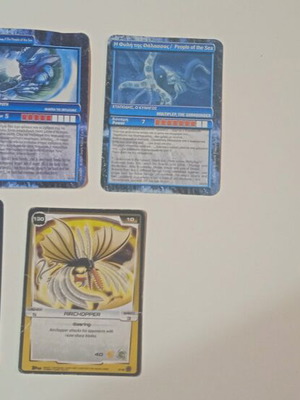 Monsuno cards used, pack of 5 collectible