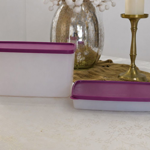 Tupperware freezer containers set 2.8L and 600ml new, collectible