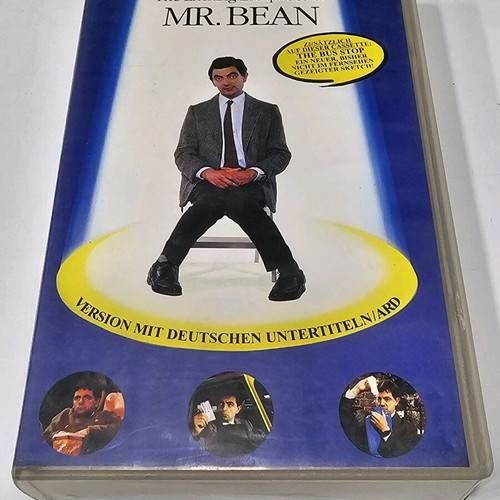 Mr. Bean video cassette used, German language, comedy