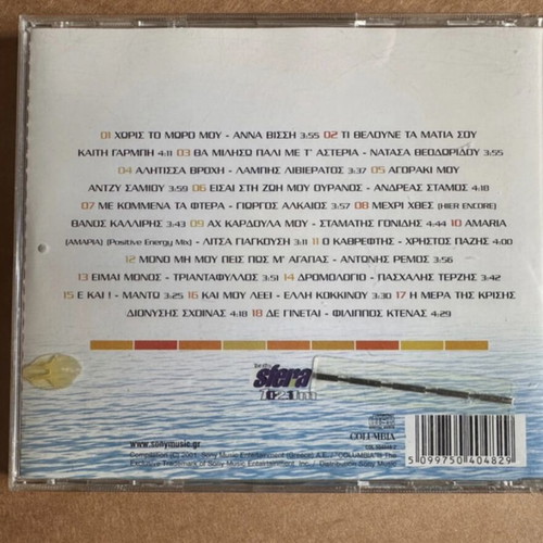 Hot Hits 2001 CD compilation used, Sfera 102.1, Sony Music
