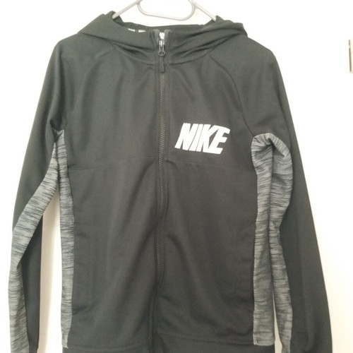 Nike hoodie used, black, size 158 cm