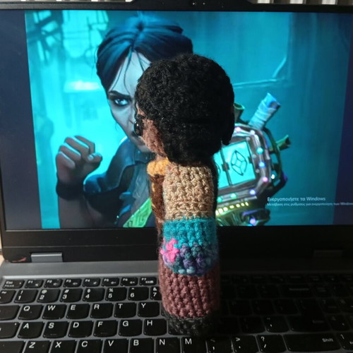Sevika Crochet Plushie handmade from Arcane new