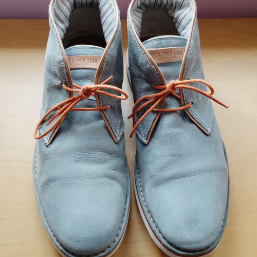 Men's shoes U.S. Polo Assn Lennox model size 46 used, elegant, gray and beige