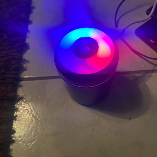 Aromatherapy diffuser and essential oil humidifier with night light