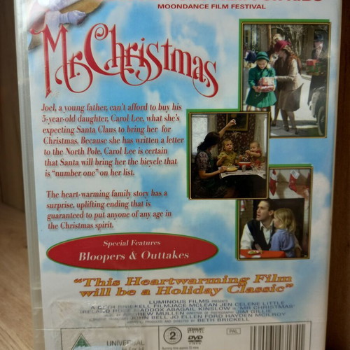 Mr Christmas DVD new, no subtitles