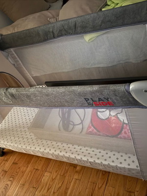 Playpen like new, purchased from Kiddo