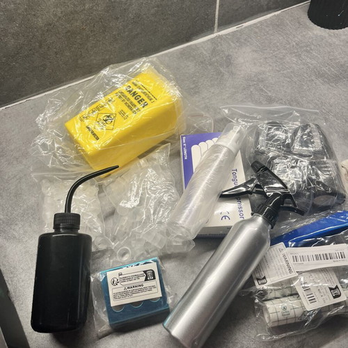 Tattoo machine with original box and accessories