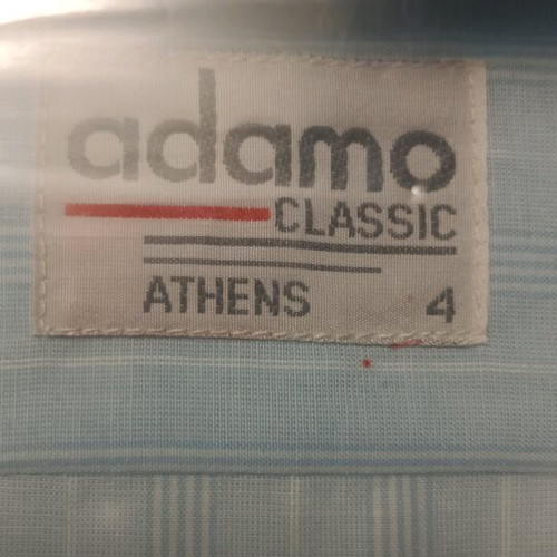 Adamo Classic Athens shirt turquoise XL new