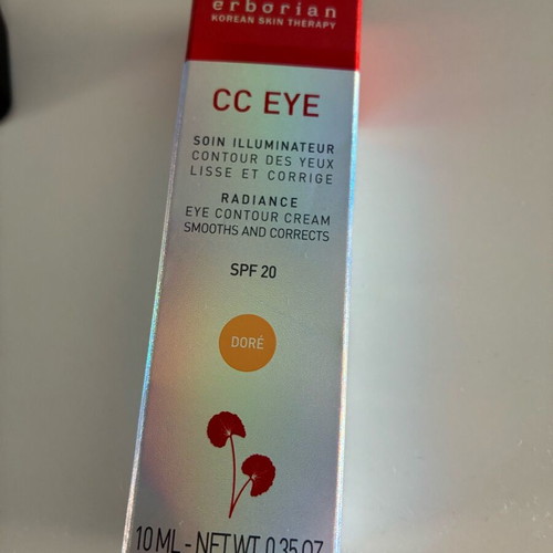 Erborian CC Eye Radiance Eye Contour Cream SPF 20, Shade Doré
