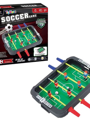 Mini foosball with handles 28x26x5cm new