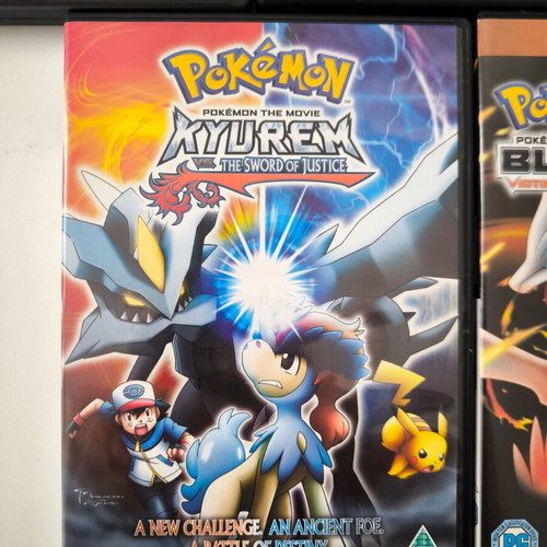 Pokemon Movie Collection DVD Bundle Lot, 6 movies
