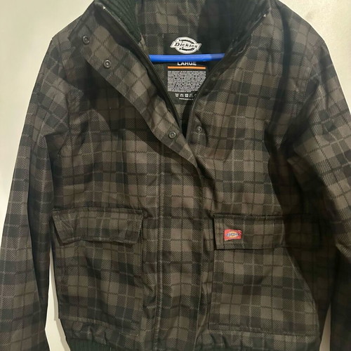 Dickies men's winter jacket like new, black and brown, size L