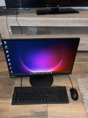 Lenovo ThinkVision T22i-10 22" Full HD Monitor with Keyboard and Mouse