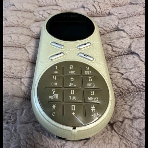 Siemens Xelibri 1 used mobile phone with rare battery