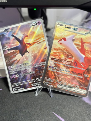 Pokémon Latias ex και Latios Surging Sparks σετ καινούργιο