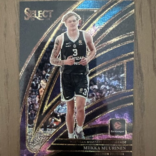 Panini Select Miikka Muurinen basketball card
