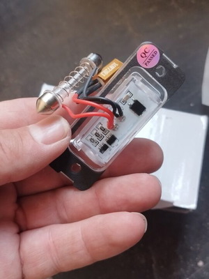 Σετ LED φώτα πινακίδας για Mercedes-Benz ML W164, GL X164, R-Class W251 καινούργιο