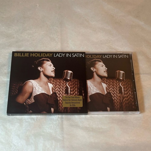 Billie Holiday Lady In Satin 2 x CD like new, jazz