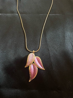 Jewelry set new, stainless steel, pink