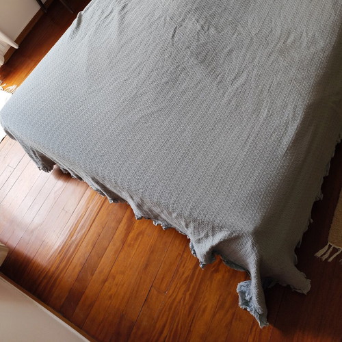 Cocomat mattress used, two parts 1.60x2.00 with topper
