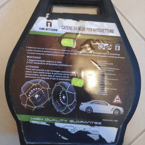 Car Snow Chains with Plastic Case