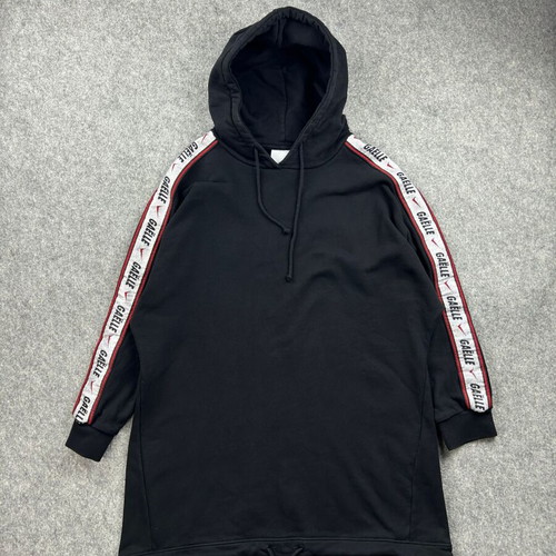 Gaelle Paris black hoodie sweatshirt, unisex streetwear