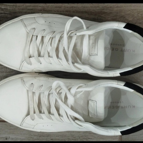 Kurt Geiger sneakers like new, size 44, black and white