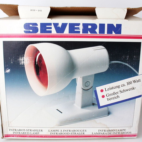 Severin Infrared Heat Lamp Red Light New