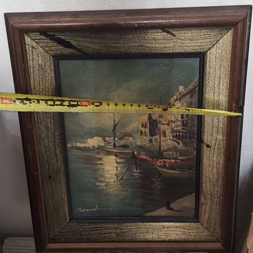 Painting framed in like new condition
