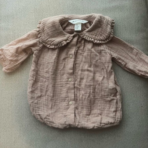 H&M cotton romper 4-6 months like new