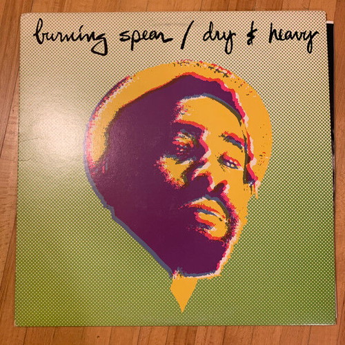 Burning Spear Dry & Heavy reggae record used