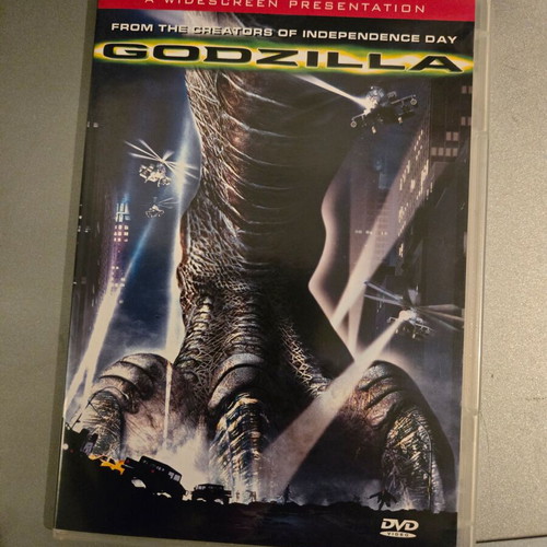 Godzilla DVD like new with Greek subtitles