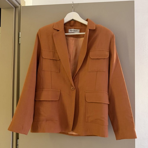 Vassia Kostara suit set used, size S, orange