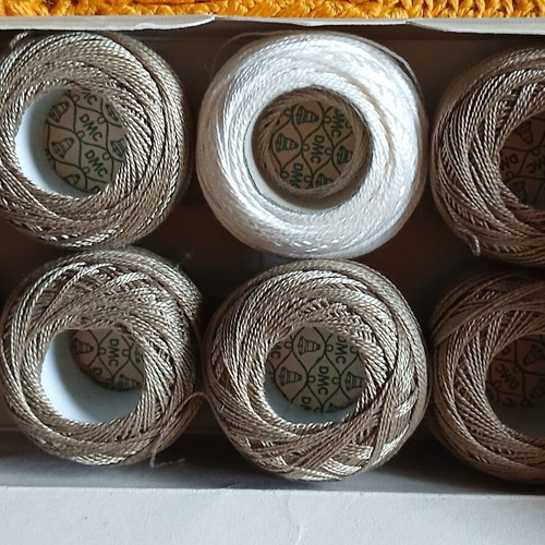 Mouline Special Embroidery Threads Pack with DMC Number 80 and 8
