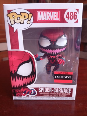Funko Pop Spider-Carnage AAA Anime Exclusive new