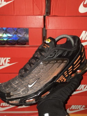 Nike Tn Air Max Plus 3 2022 μεταχειρισμένα, πορτοκαλί και μαύρα