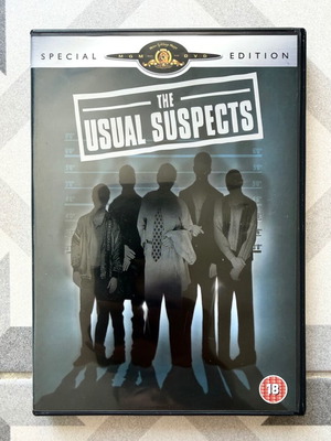 DVD The Usual Suspects ειδική έκδοση, σαν καινούργιο, αγγλικοί υπότιτλοι