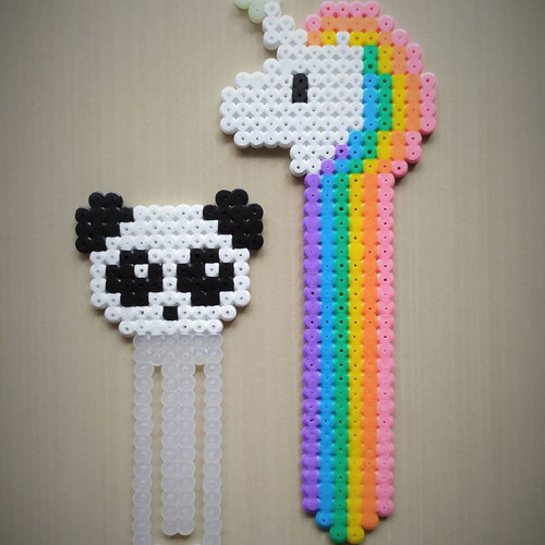 Set of 2 Handmade Kids Bookmarks
