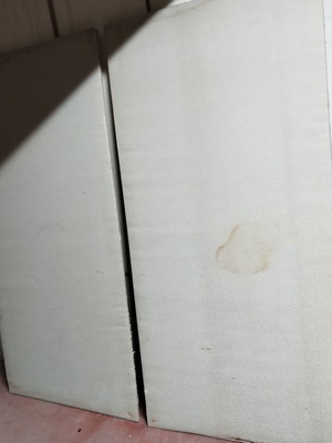 Τάβλα για μονό κρεβάτι νοβοπάν μεταχειρισμένη με υφασμάτινη επένδυση 92Χ193