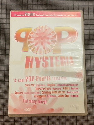Pop Hysteria DVD opened unused, pop