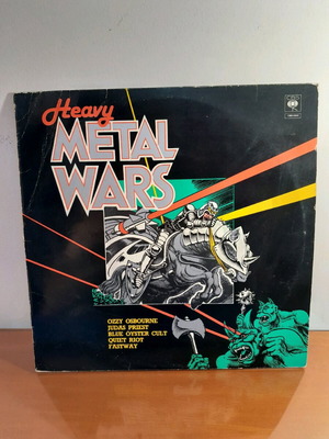 Heavy Metal Wars βινύλιο μεταχειρισμένο, γνήσιο με μικρές φθορές