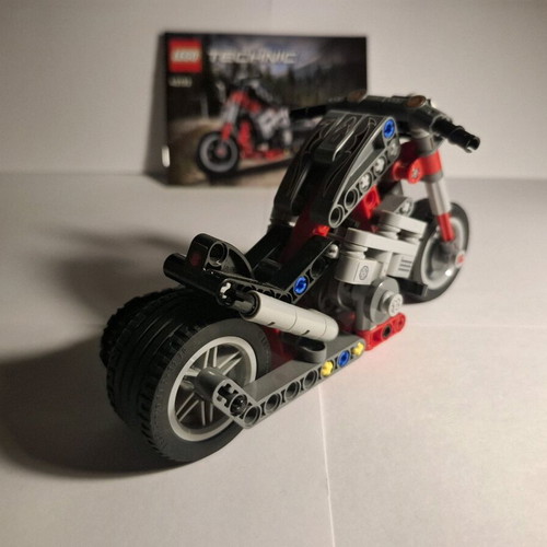 Lego 42132 motorcycle like new with instructions, no wear