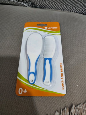Baby comb and brush intact sealed