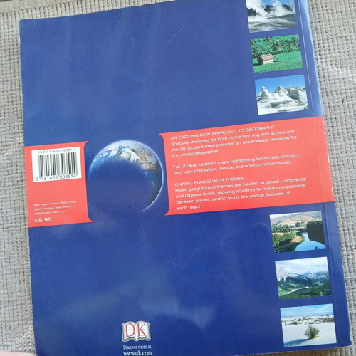Student Atlas των DK editions σαν καινούργιο, αγγλική έκδοση
