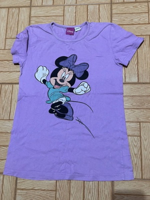 Minnie T-shirt, purple, size 134 cm