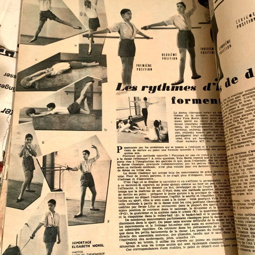 Marie France vintage French magazine 1953 used