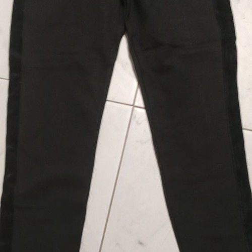 Zara leggings size M with velvet detail, new